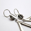 トゥアレグニッケルピアス ドロップ
