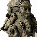 ベニン真鍮ポット 2601 一点物
